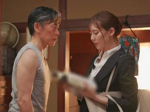 Japanese blowjob ready for a kinky Japan fuck. Get well-prepped for a nasty ride with this super-sexy Asian damsel and her thick tits.